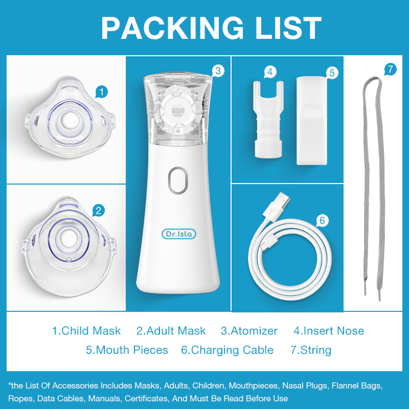 3μm Spray Size Particle Handheld Nebulizer - N9