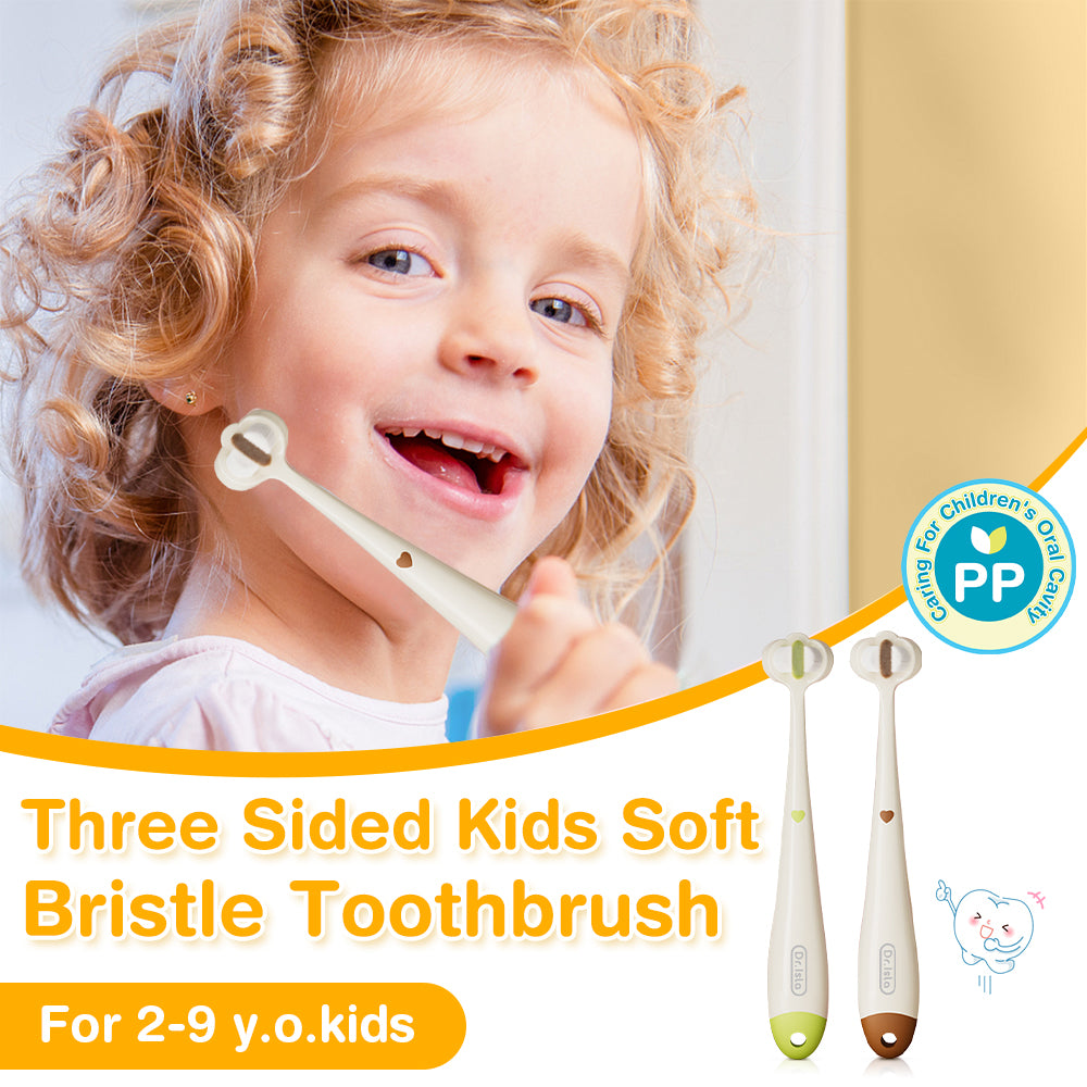 Malambot na Brush para sa mga Bata na may 3 panig - BT12