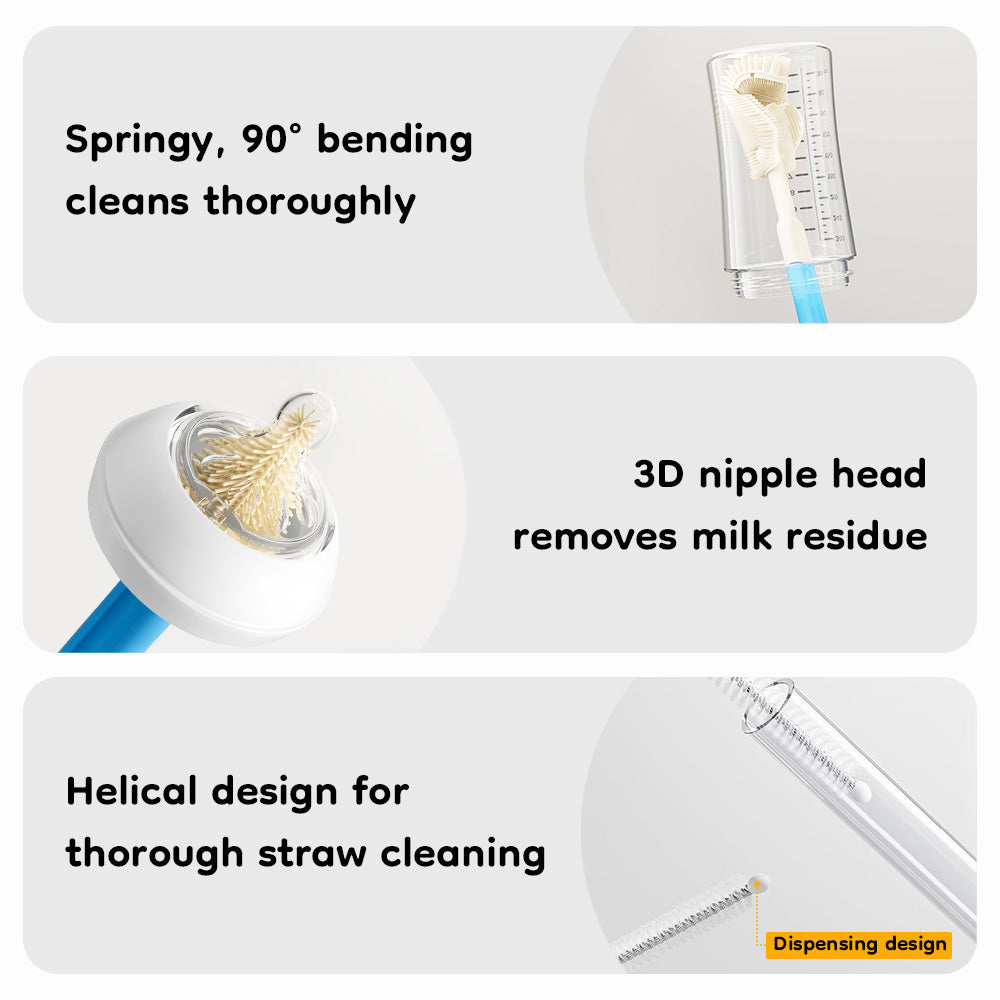 Set ng Brushes na may 6 sa 1 Bote - PT10