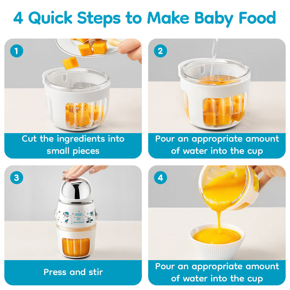 Mini Baby Food Processor - FM01Plus