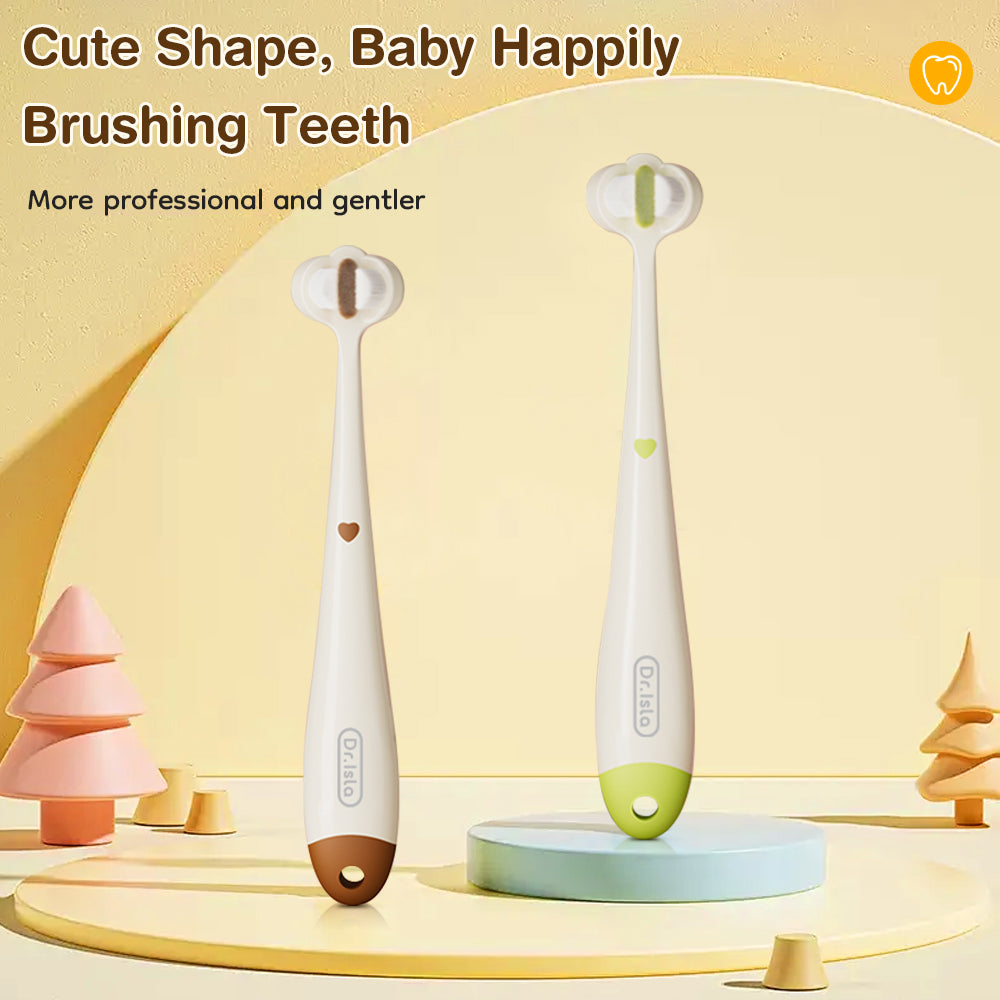 Malambot na Brush para sa mga Bata na may 3 panig - BT12