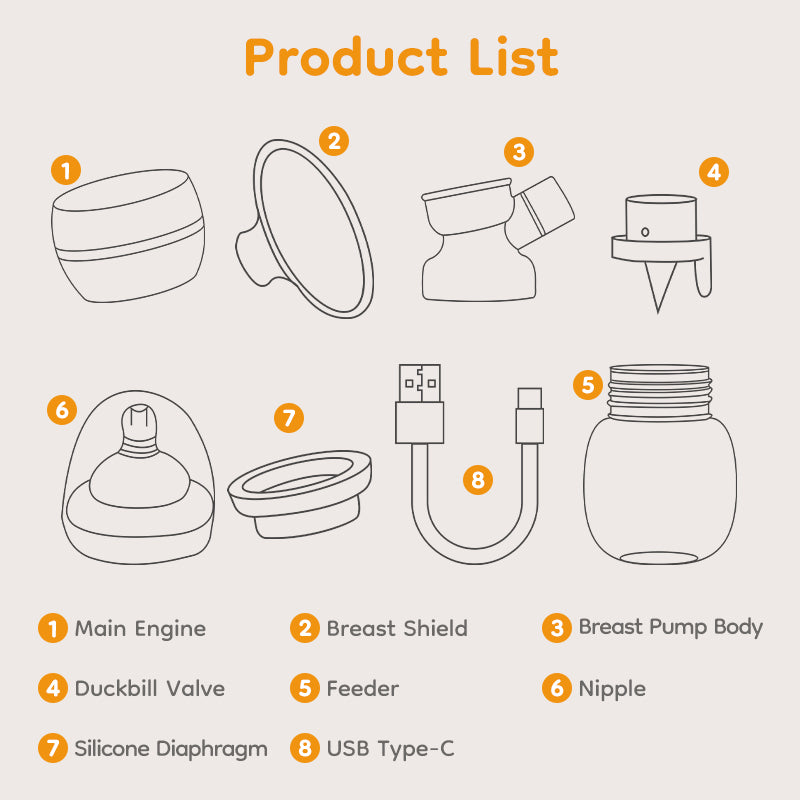 2-in-1 na Electric Breast Pump - EB11